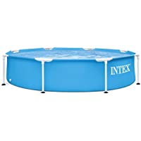 Los mejores  - Intex 28205NP Intex-28205NP-Piscina Metal Frame 244x51 cm- Blanco